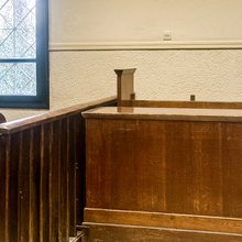 Άδεια αίθουσα δικαστηρίου