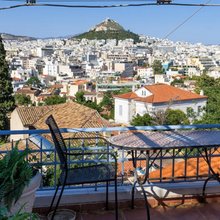 an airbnb in greece