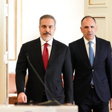 Χακάν Φιντάν και Γιώργος Γεραπετρίτης 