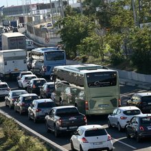 Κίνηση οχημάτων στον Κηφισό 