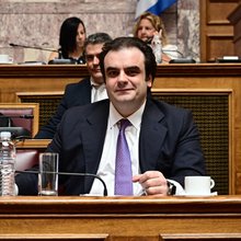 Ο Κυριάκος Πιερρακάκης στη Βουλή