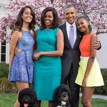 Η οικογένεια Ομπάμα το 2015 