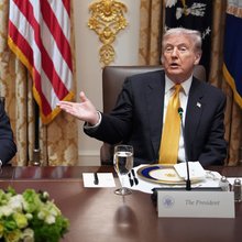 Ντόναλντ Τραμπ και Βίκτορ Όρμπαν στον Λευκό Οίκο