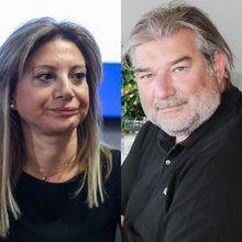 Η Μαρία Καρυστιανού και ο Νίκος Καραχάλιος