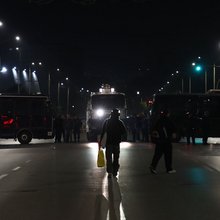 Αστυνομικές δυνάμεις στην πορεία για το Πολυτεχνείο στη Θεσσαλονίκη