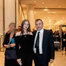 Παύλος Βαρδινογιάννης: Σπάνια εμφάνιση με την 16χρονη κόρη του, Ανδριάνα