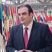 Ο Κυριάκος Πιερρακάκης στο Ecofin 