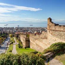 Δρόμος στη Θεσσαλονίκη