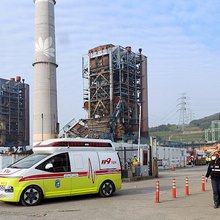 O πύργος που κατέρρευσε στην Ουλσάν