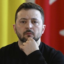 Ο Ουκρανός πρόεδρος Βολόντιμιρ Ζελένσκι 