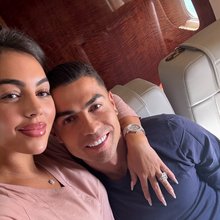 Χεορχίνα Ροντρίγκεζ και Κριστιάνο Ρονάλντο