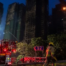 Μεγάλη πυρκαγιά σε κτιριακό συγκρότημα στο Χονγκ Κονγκ