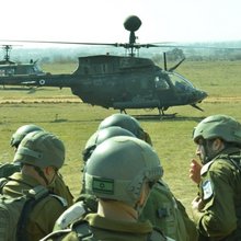 Στιγμιότυπο από κοινή στρατιωτική άσκηση Ελλάδας-Ισραήλ τον Φεβρουάριο του 2023 