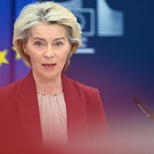 Η πρόεδρος της Κομισιόν, Ούρσουλα Φον ντερ Λάιεν 