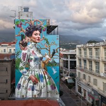 Η τοιχογραφία της Μαρίας Κάλλας στην Καλαμάτα