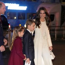 Ο πρίγκιπας Γουίλιαμ,, η Κέιτ και τα τρία τους παιδιά