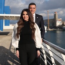 Η Κίμπερλι Γκίλφοϊλ και ο Βασίλης Κικίλιας