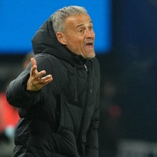 Ο προπονητής της Παρί Σεν Ζερμέν, Λουίς Ενρίκε