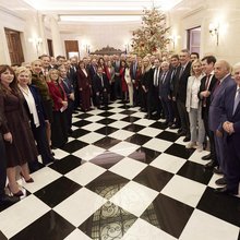 Οι βουλευτές της ΝΔ στο Μαξίμου