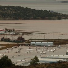 Κακοκαιρία στα Μέγαρα