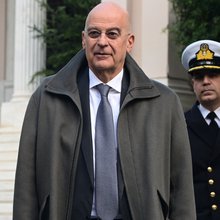 Ο Νίκος Δένδιας στη συνεδρίαση του ΚΥΣΕΑ