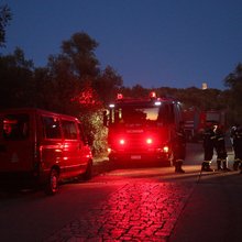 Πυροσβεστική στο κέντρο της Αθήνας