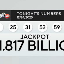οι νικητήριοι αριθμοί του Powerball για το τζακπότ των 1,8 δισεκατομμυρίων δολαρίων