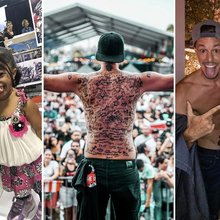 Ο 38χρονος tattoo artist από τις ΗΠΑ έχει μετατρέψει την πλάτη του σε ένα ζωντανό αρχείο υπογραφών / INSTAGRAM