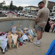 Λουλούδια στη γέφυρα του Σίδνεϊ