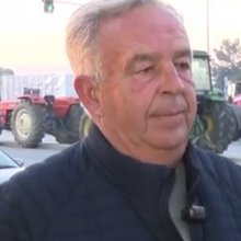 O πρόεδρος Αγροτικού Συλλόγου Τριλόφου, Χρήστος Τσίλιας