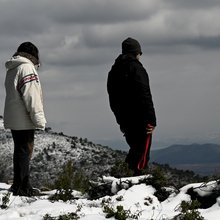 Τσουχτερό κρύο και χιόνια