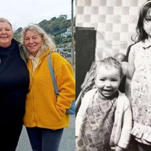 Η Theresa Fazzani, 59 ετών, και η αδελφή της Janet, 57, επανενώθηκαν μετά από πάνω από 50 χρόνια, αφού η μητέρα τους, Helen Barnes, είχε δολοφονηθεί βίαια 
