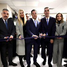 Από τα εγκαίνια στον Άγιο Σάββα