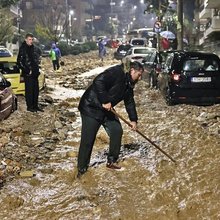 Καταιγίδα στην Άνω Γλυφάδα