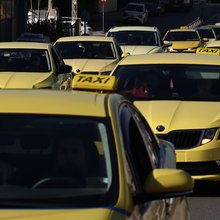 Taxis strike
