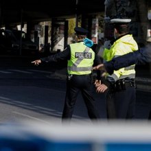 Μπλόκο τροχαίας στο κέντρο της Αθήνας 