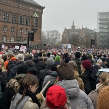 Διαδήλωση στην Κοπεγχάγη κατά των βλέψεων Τραμπ για τη Γροιλανδία 