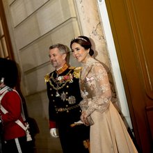 Ο βασιλιάς Φρέντερικ και η βασίλισσα Μαίρη της Δανίας