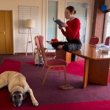 Ο Γιώργος Λάνθιμος ανέβασε backstage από τη «Βουγονία» με την Έμμα Στόουν 