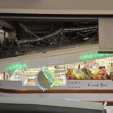 Έπεσε τμήμα της οροφής σε εμπορικό κέντρο στη Θεσσαλονίκη