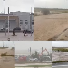 Σαρώνει η κακοκαιρία – Κλειστοί δρόμοι στην Αλεξανδρούπολη, εγκλωβισμένοι μαθητές στον Απαλό 