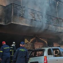 Φωτιά σε πολυκατοικία στο Ιλιον