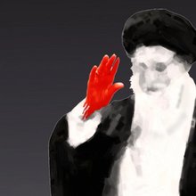 Σκίτσο του Αρκά για το Ιράν