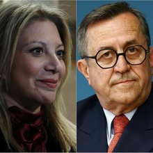 Νίκος Νικολόπουλος και Μαρία Καρυστιανού 