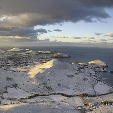 Λευκή Πρωτοχρονιά στη Λήμνο