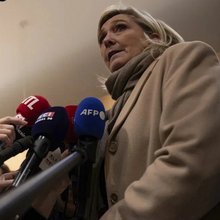 Η επικεφαλής της ΚΟ της ακροδεξιάς «Εθνικής Συσπείρωσης» Μαρίν Λεπέν