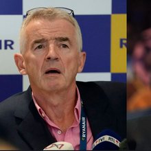 Ο CEO της Ryanair Μάικλ Ο' Λίρι και ο Έλον Μασκ