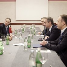 O Kυριάκος Μητσοτάκης είχε συνάντηση με τον Μπόικο Μπορίσοφ