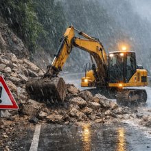 Κατολισθήσεις βράχων 