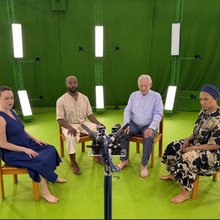 Το έργο An Ark είναι από τις πρώτες θεατρικές παραγωγές «μεικτής πραγματικότητας» (mixed reality) που παρουσιάζονται στη Νέα Υόρκη / THE SHED